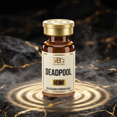 Deadpool vial mockup