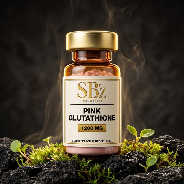 Pink Glutathione vial