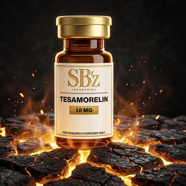 Tesamorelin vial mockup